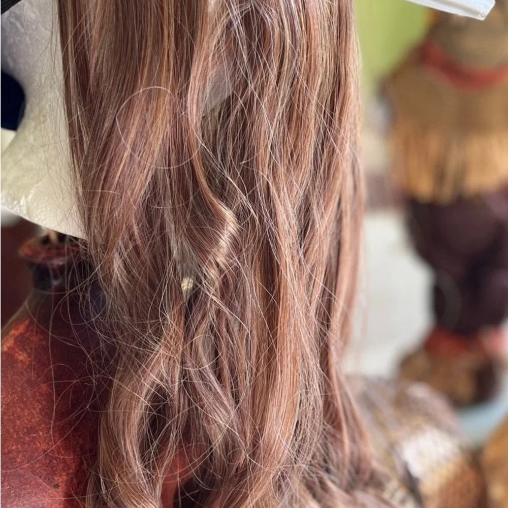 Reecho 20” invisibleWire Hair Extensions with Headband Adjustable-New